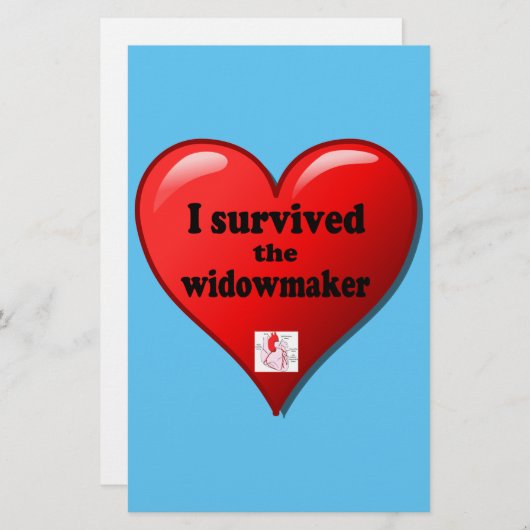 Ik heb de Widowmaker overleefd Briefpapier (Voorkant / Achterkant)