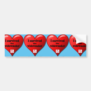 Ik heb de Widowmaker overleefd Bumpersticker
