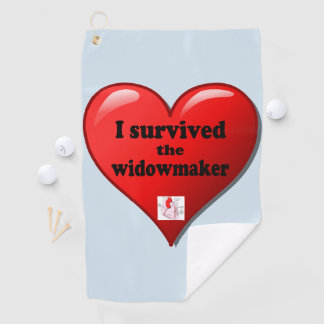 Ik heb de Widowmaker overleefd Golfhanddoek