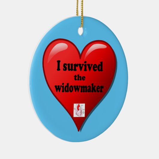 Ik heb de Widowmaker overleefd Keramisch Ornament (Rechts)