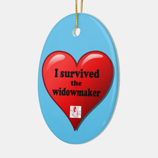 Ik heb de Widowmaker overleefd Keramisch Ornament (Links)