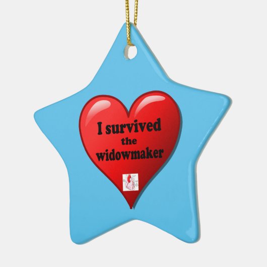 Ik heb de Widowmaker overleefd Keramisch Ornament (Links)