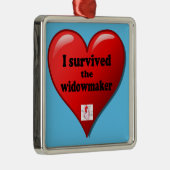 Ik heb de Widowmaker overleefd Metalen Ornament (Rechts)