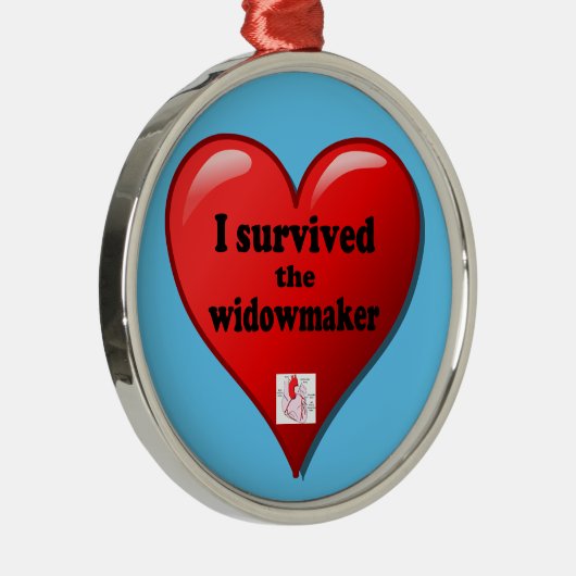Ik heb de Widowmaker overleefd Metalen Ornament (Rechts)