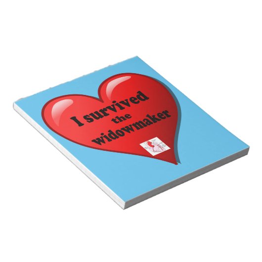 Ik heb de Widowmaker overleefd Notitieblok (Schuin)