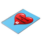 Ik heb de Widowmaker overleefd Notitieboek (Linkerzijde)