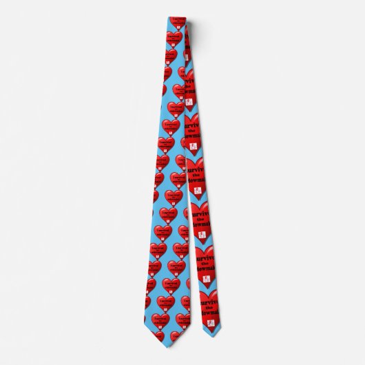 Ik heb de Widowmaker overleefd Stropdas (Voorkant)