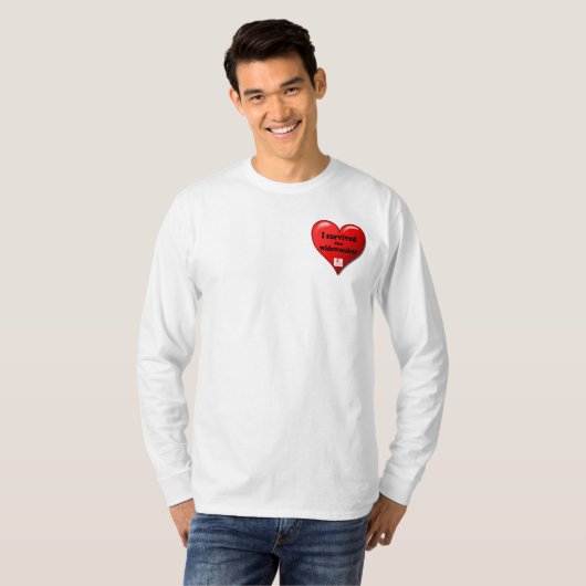 Ik heb de Widowmaker overleefd T-shirt (Voorkant volledig)