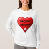 Ik heb de Widowmaker overleefd T-shirt (Voorkant)