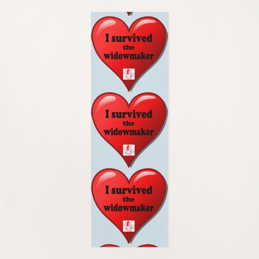 Ik heb de Widowmaker overleefd Yogamat (Voorkant)