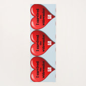 Ik heb de Widowmaker overleefd Yogamat (Achterkant)