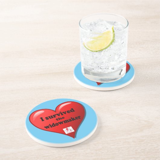 Ik heb de Widowmaker overleefd Zandsteen Onderzetter (Zijkant)