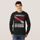Ik heb de Wooden Spoon grappig volwassen Mannen ov T-shirt (Voorkant volledig)