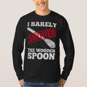 Ik heb de Wooden Spoon grappig volwassen Mannen ov T-shirt