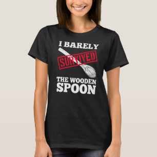 Ik heb de Wooden Spoon grappig volwassen Mannen ov T-shirt