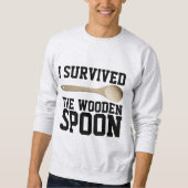IK HEB DE WOODEN-SPOON, grappige T-shirts OVERGELA (Voorkant)