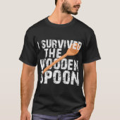 Ik heb de Wooden Spoon overleefd T-shirt (Voorkant)