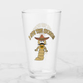 Ik heb de worm opgegeten glas (Achterkant)