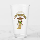 Ik heb de worm opgegeten glas (Voorkant)