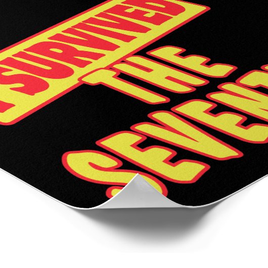 IK HEB DE ZEVENDE GEBEURTENISSEN OVERTUIGD POSTER (Hoek)