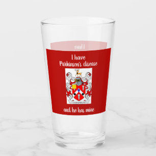 Ik heb de ziekte van Parkinson en hij heeft de mij Glas