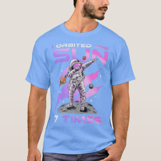 Ik heb de Zon 7 keer, 7th Birthday Astronaut beste T-shirt