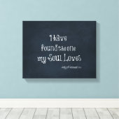 Ik heb degene gevonden die mijn ziel houdt van bij canvas afdruk (Insitu (Houten vloer))