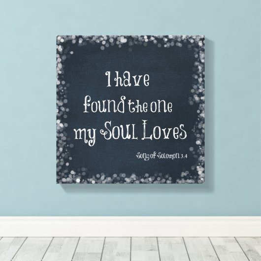 Ik heb degene gevonden die mijn ziel houdt van bij canvas afdruk (Insitu (Houten vloer))