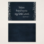 Ik heb degene gevonden die mijn ziel houdt van bij visitekaartje (Voorkant /achterkant)