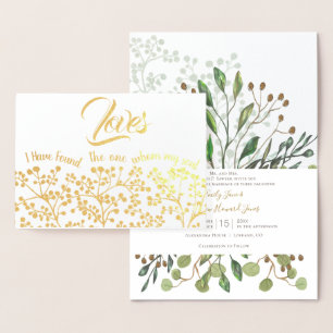 Ik heb degene gevonden die mijn ziel houdt van bru folie kaarten