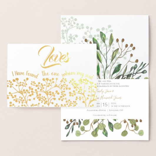 Ik heb degene gevonden die mijn ziel houdt van bru folie kaarten (Display)