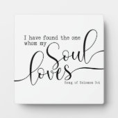 Ik heb degene gevonden die mijn ziel liefheeft... fotoplaat (Voorkant)