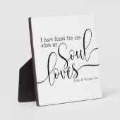 Ik heb degene gevonden die mijn ziel liefheeft... fotoplaat (Voorkant)