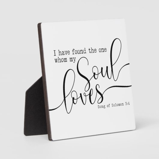 Ik heb degene gevonden die mijn ziel liefheeft... fotoplaat (Voorkant)