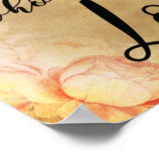 Ik heb degene gevonden die mijn ziel liefheeft poster (Hoek)