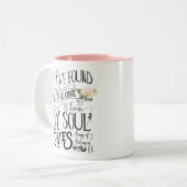 Ik heb degene gevonden die mijn ziel van mok houdt (Voorkant links)