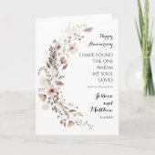 Ik heb degene gevonden waar mijn ziel van houdt kaart (Voorkant)