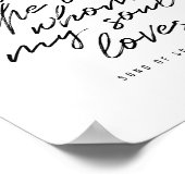 Ik heb degene gevonden waar mijn ziel van houdt. poster (Hoek)