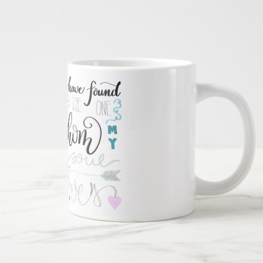 Ik heb degene gevonden waar mijn ziel van Mok houd (Rechts)