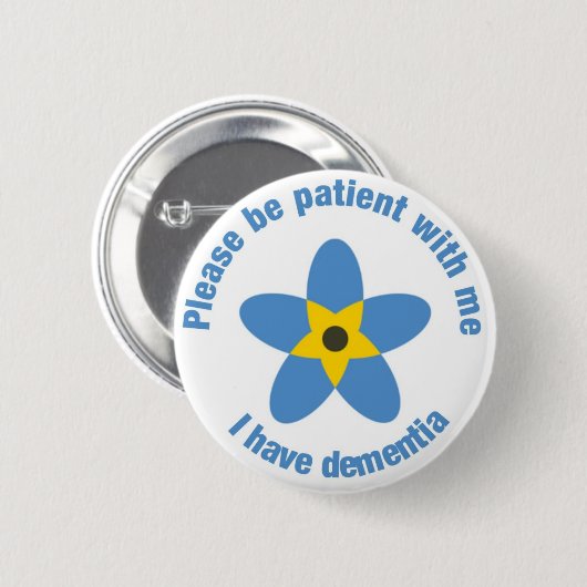 Ik heb dementie vergeten dat ik Button Badge niet (Voorkant /achterkant)