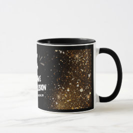 Ik heb Depressie_ Glitter en Spray Paint Mok