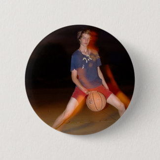 "Ik heb deze blauwe knop" Ronde Button 5,7 Cm