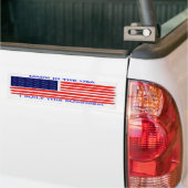 Ik heb deze business gemaakt in de Amerikaanse sti Bumpersticker (Op Truck)