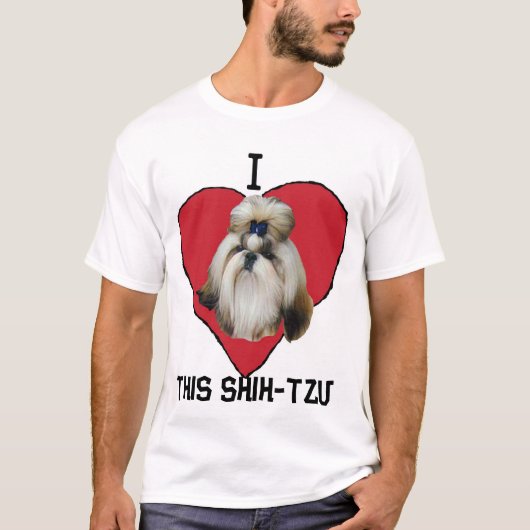 IK HEB DEZE SHIH-TZU GEHOORD T-SHIRT (Voorkant)