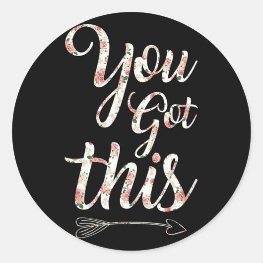 Ik heb deze State Test Day leraar geschenken Ronde Sticker (Voorkant)