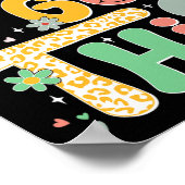 Ik heb deze testdag Groovy Motivatie Teacher S Poster (Hoek)