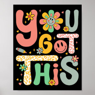 Ik heb deze testdag Groovy Motivatie Teacher S Poster