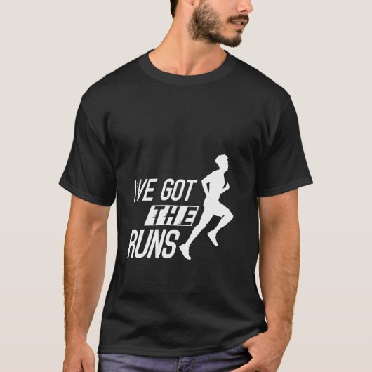 Ik heb diarree Diarree grap - T-shirt (Voorkant)
