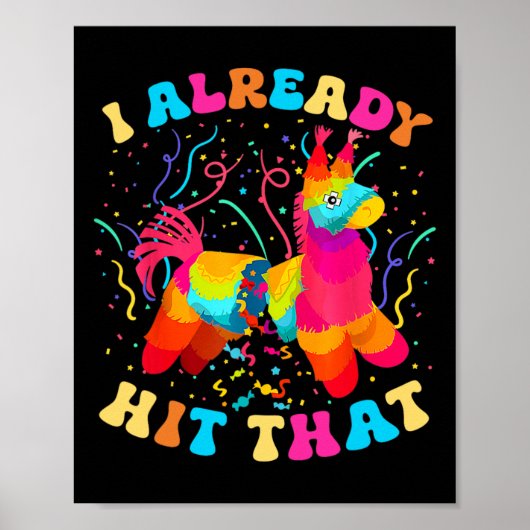 Ik heb die grappige Cinco de Mayo Mexico al geraak Poster (Voorkant)