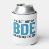 Ik heb die grote Dreidel Energy Grappige Joodse va Blikjeskoeler (Blikje Voorkant)